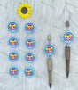 Bubbles Silicone Focal Beads Wholesale, silicone focal beads for pens