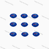 Buffalo Bills Football team Silicone Focal Beads, Wholesale Silicone Focal Beads for Pens
