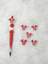 Disni(mouse) (C collection)Cute Silicone Focal Beads Collection 2 (pick by using the number above the focals)