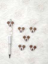 Disni(mouse) (C collection)Cute Silicone Focal Beads Collection 2 (pick by using the number above the focals)