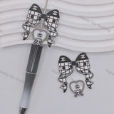 CHANEL Bow Printed Acrylic Beads for DIY Beadable Pens & Jewelry