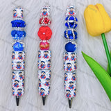 Man of Steel Beadable Pens Wholesale, Beadable Pens Supplies
