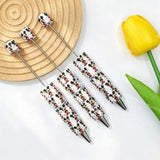 Cartoon Mouse Character DIY Beaded Pens | DIY Rhinestone Bead Pens
