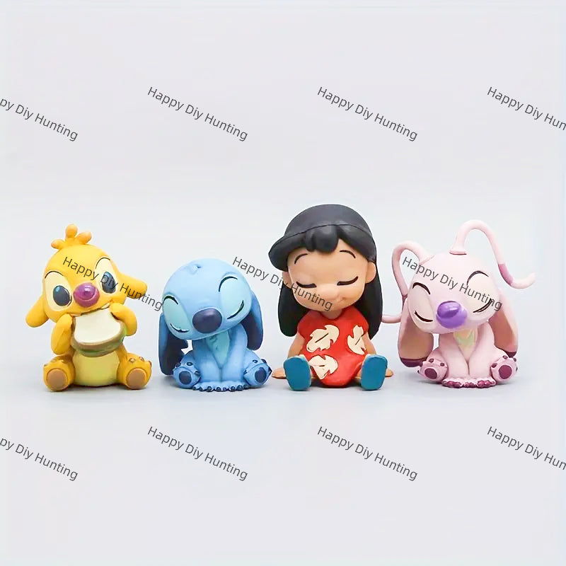 Charming Sitting Lilo & Stitch pen topper(No Hole)