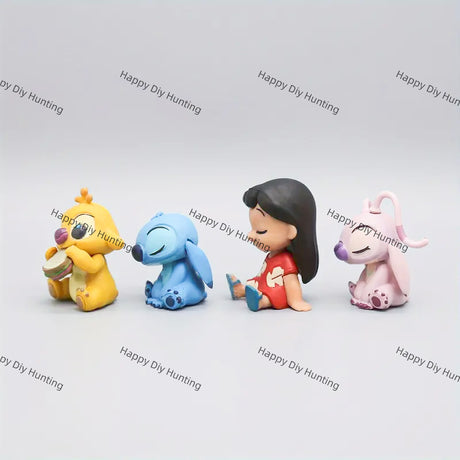 Charming Sitting Lilo & Stitch pen topper(No Hole)