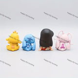 Charming Sitting Lilo & Stitch pen topper(No Hole)