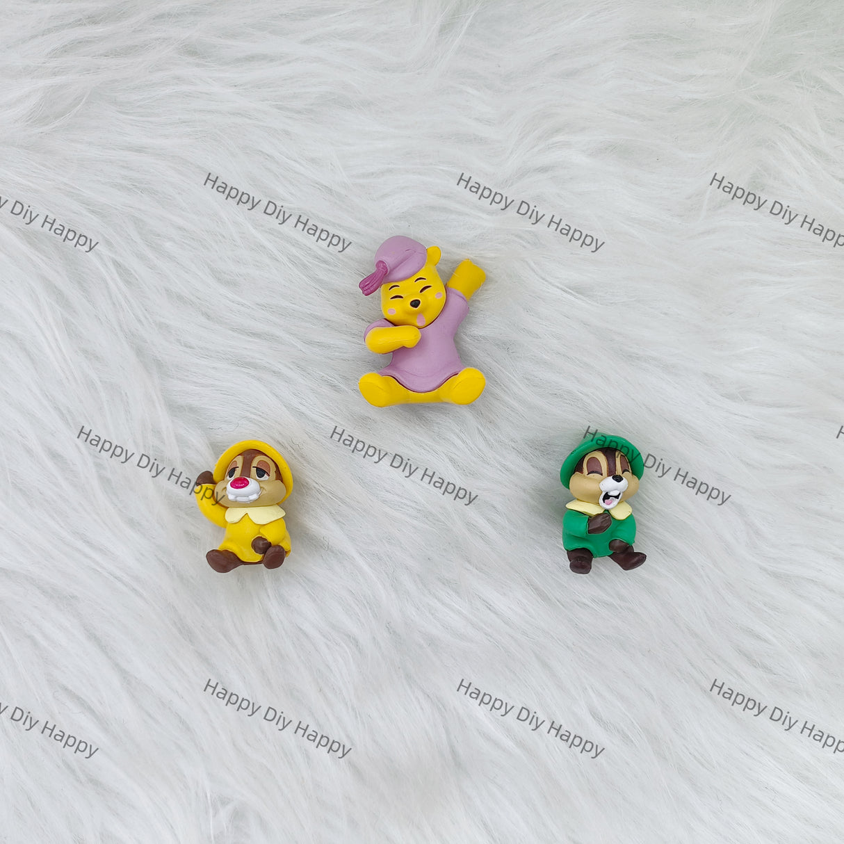 Charming Winnie And Chipmunk Pen Topper