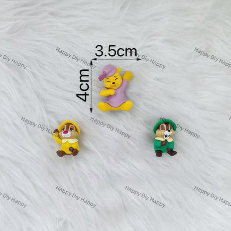Charming Winnie And Chipmunk Pen Topper