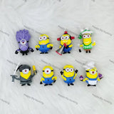 Cheerful Round Cartoon Creature Pen Topper for Stationery & Beadable Pen Decor