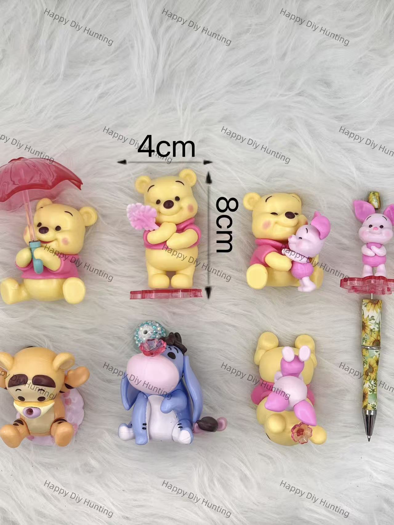 Cherry Blossom Winnie the Pooh Pen topper