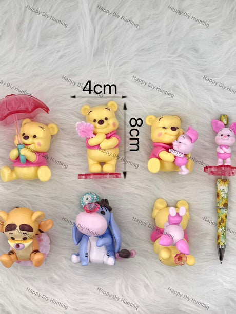 Cherry Blossom Winnie the Pooh Pen topper