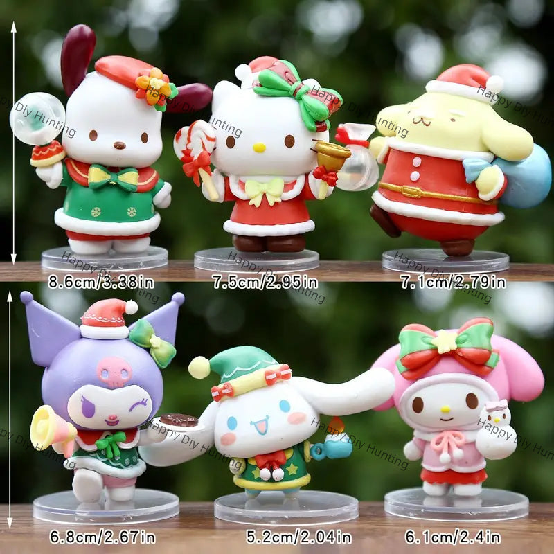 Christmas-themed Sansan Family Series Pen Topper(No Hole)