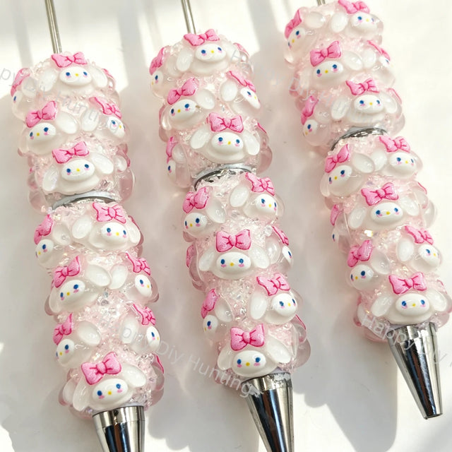 Cinnamon Dog Beadable Pens Wholesale, Matches All Focal Beads & Pen Toppers