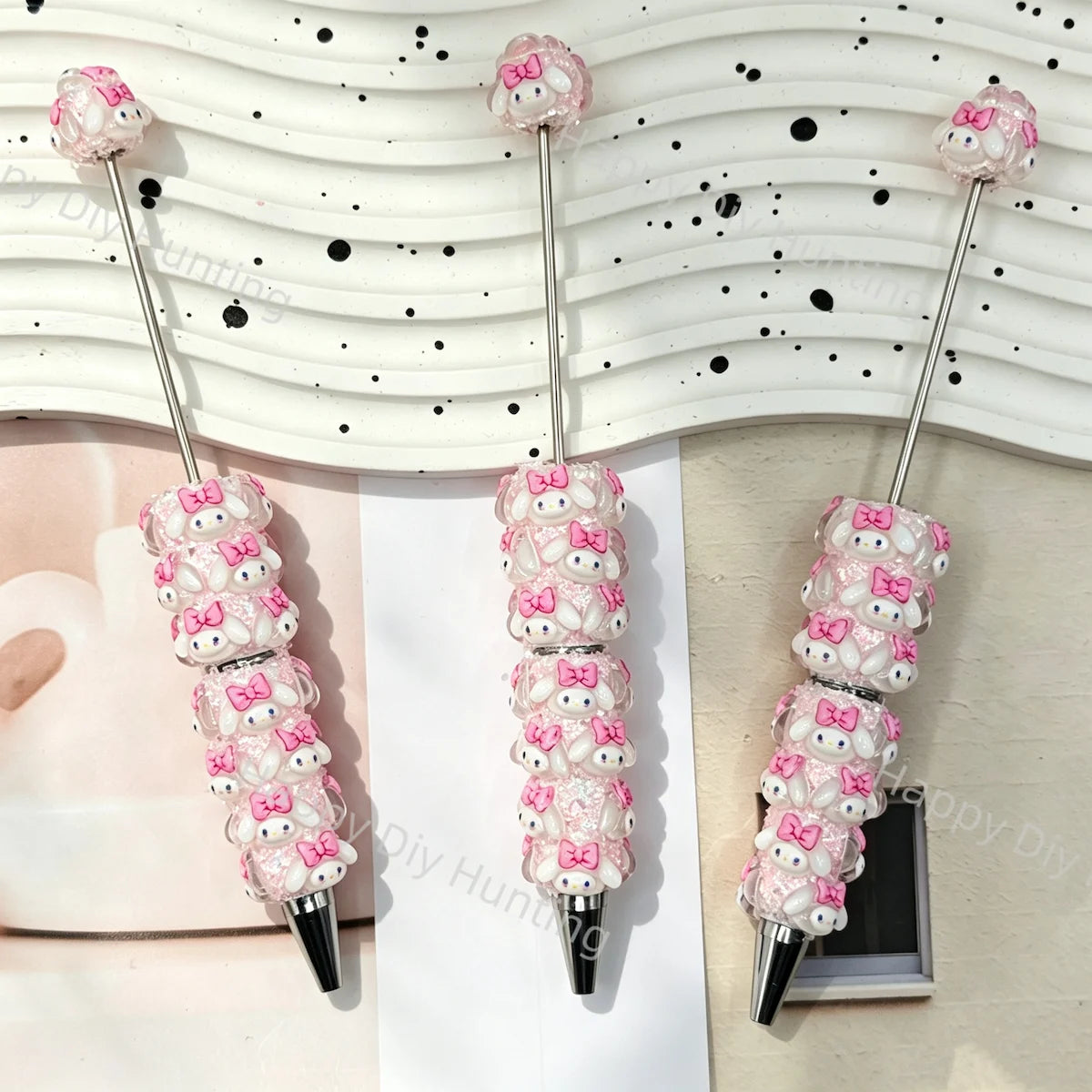 Cinnamon Dog Beadable Pens Wholesale, Matches All Focal Beads & Pen Toppers