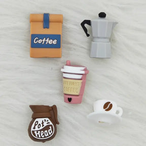 Coffee Stuffs Silicone Focals for Coffee Themed Beadable Pen Craft