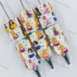 colorful dreamy fairytale maiden cartoon print beadable pens for diy silicone focal bead craft wholesale