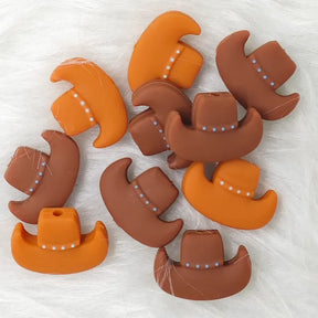 Cowboy Hat Silicone Focals for Western Themed Beadable Pen Craft