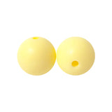 15 mm Solid Colors Silicone Focal Beads