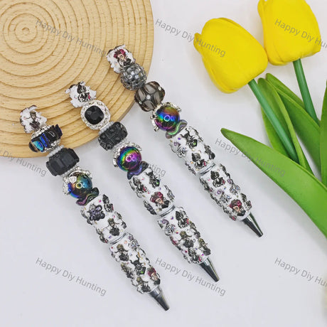 Cruella de Vil DIY Beadable Pens Wholesale, Beadable Pens Supplies1