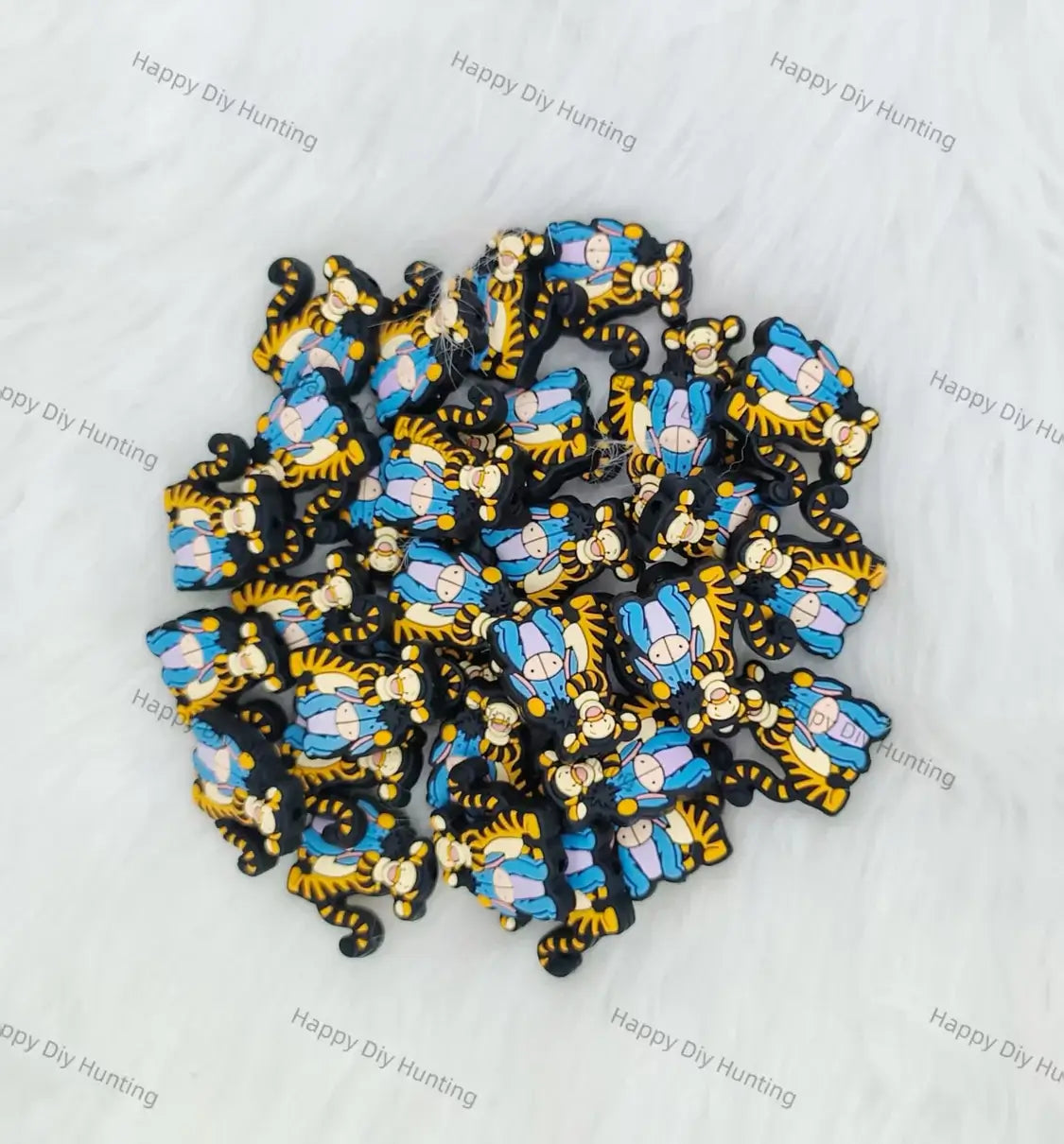 Cute Animal Friends Silicone Focal Beads Wholesale for Pen DIY
