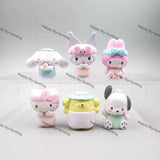 Cute Bunny Bath Character Pen Topper for Kawaii Stationery & Beadable Pen Craft Decor
