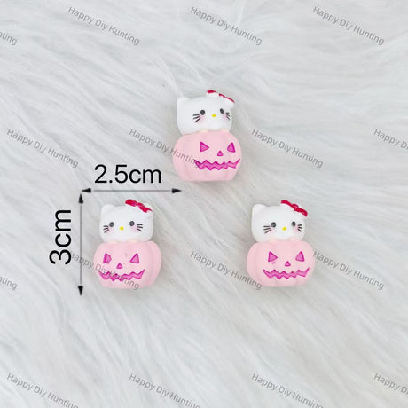 Cute Cinnamoroll And HK With Pumpkin Pen Topper