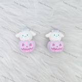Cute Cinnamoroll And HK With Pumpkin Pen Topper