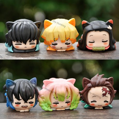 Cute Demon Slayer Sleeping Series Pen Topper
