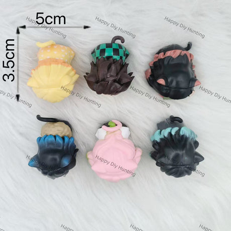 Cute Demon Slayer Sleeping Series Pen Topper