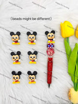DIY Matching Combination of Cute Animal Pen Topper & Handmade Bead Accessories