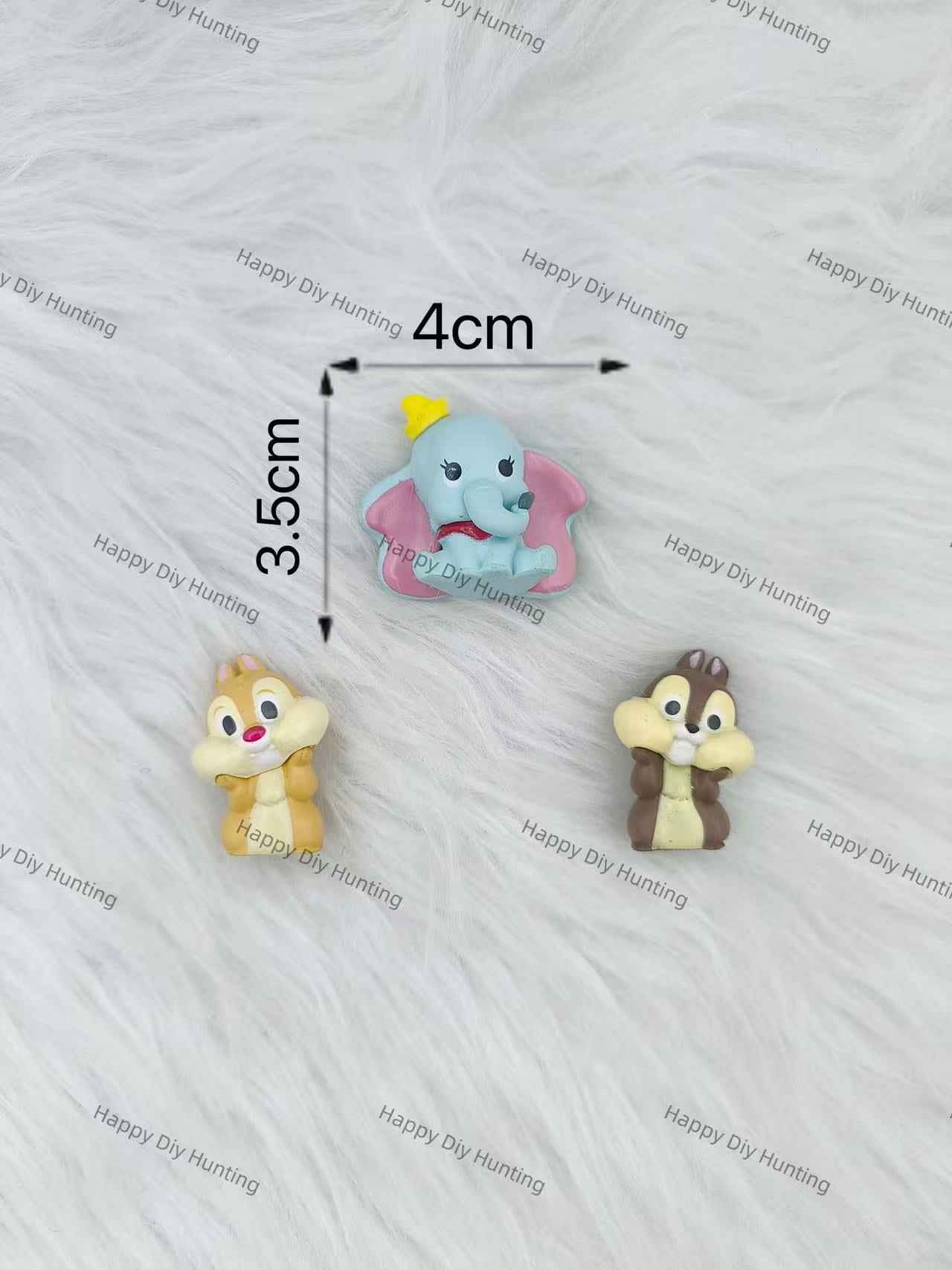 Cute Mouse Squirrel Elephant And Winnie Pen Topper