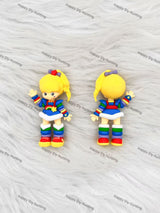 Cute Rainbow Brite Pen topper(NO HOLE)