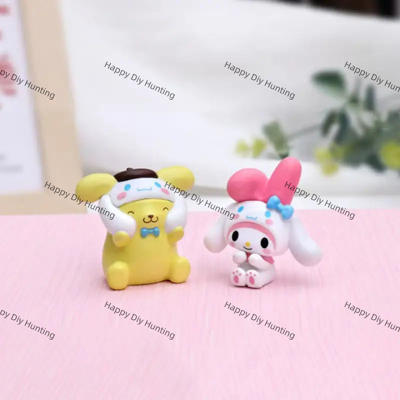 Cute Sansan Family with hats Pen Topper(No Hole)