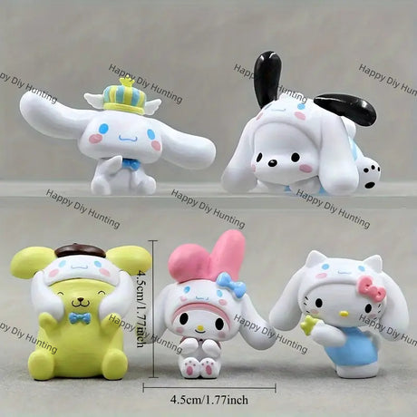 Cute Sansan Family with hats Pen Topper(No Hole)