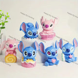 Cute Stitch With Cake pen topper