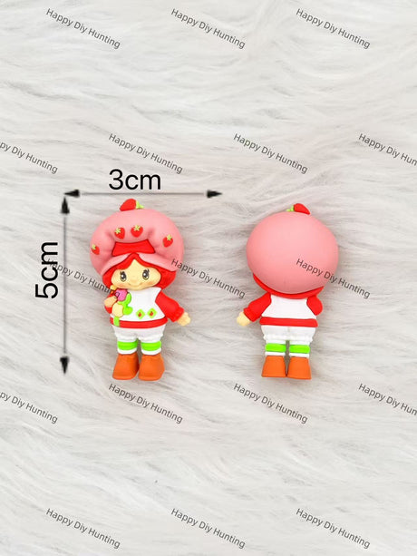 Cute Strawberry Shortcake Pen topper(NO HOLE)