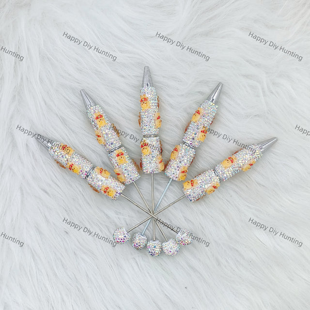 Cute Winnie Beadable pens bulk