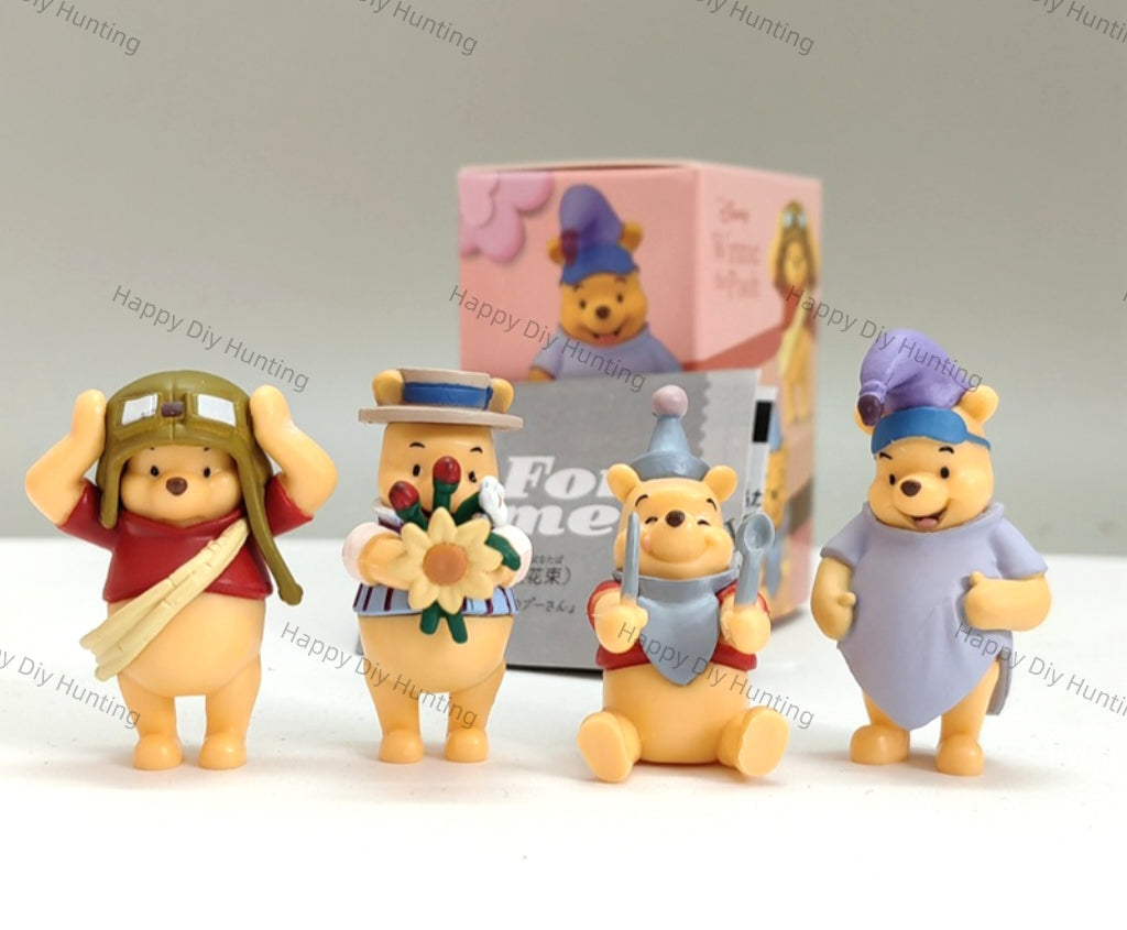 Cute Winnie The Pooh Pen topper(No Hole)