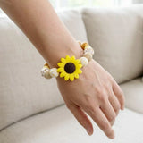 DIY Beadable Metal Bracelet with Multi-Color Round Balls