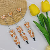 Fancy V*L Printed Pattern Beadable Pens Wholeasle,Beadable Pens Supplies