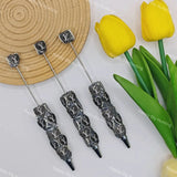 Fancy V*L Printed Pattern Beadable Pens Wholeasle,Beadable Pens Supplies