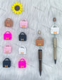 Designers H Bag Silicone Focal Beads Wholesale, silicone focal beads for pens