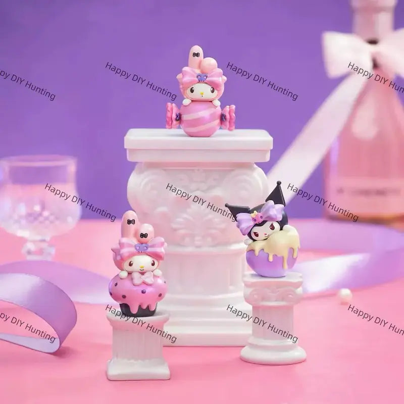 PVC Dessert Themed Cute Figure Pen Top for Handmade Craft Decoration