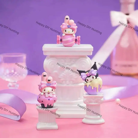 PVC Dessert Themed Cute Figure Pen Top for Handmade Craft Decoration