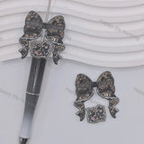 Dior Bow Printed Acrylic Beads for DIY Beadable Pens & Jewelry