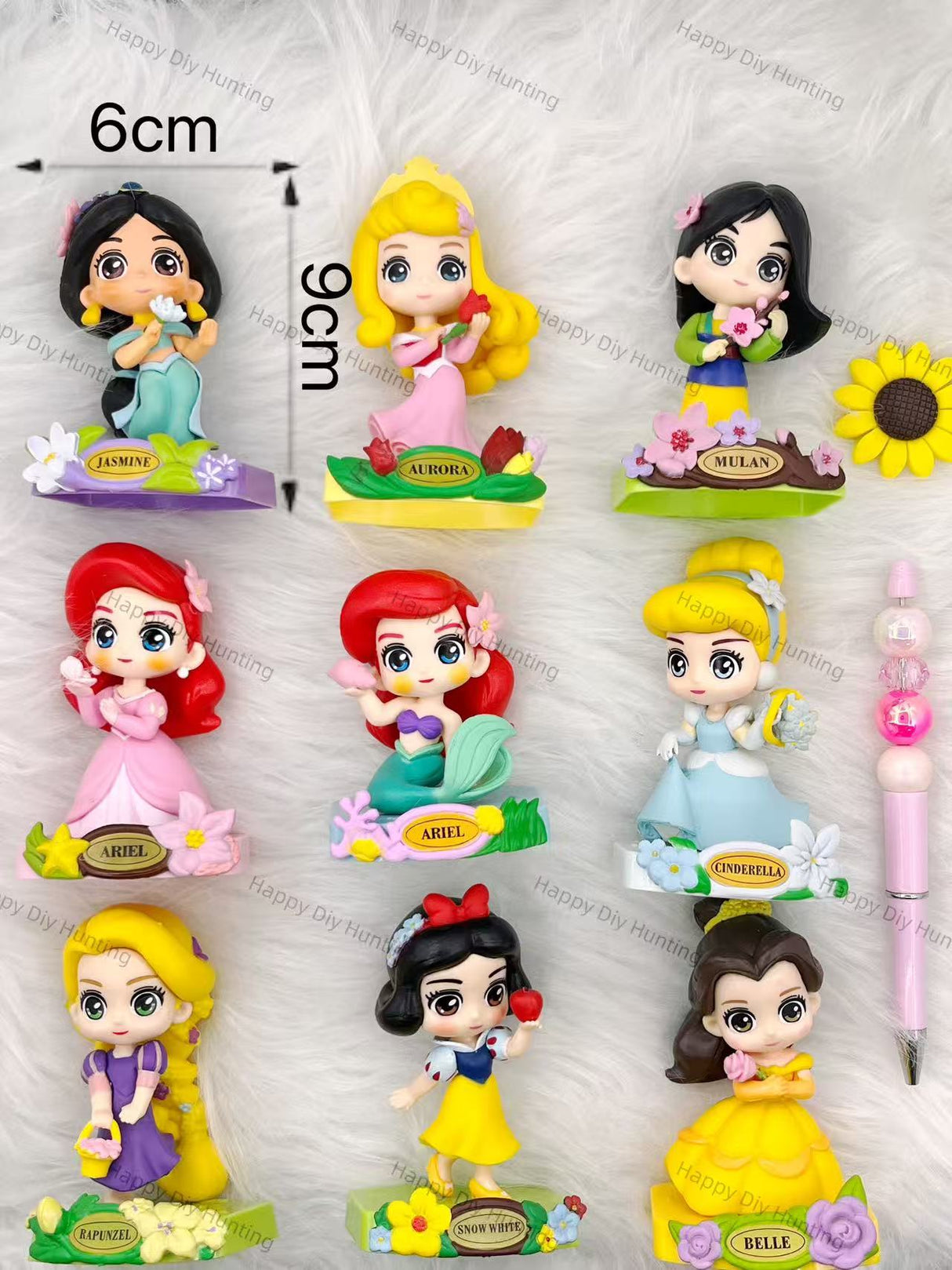 Dream Garden Series Princess Pen topper