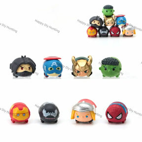 Dynamic Heroic Character Figurine Pen Topper for Stationery & Beadable Pen Decor