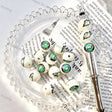 Pearlescent White Eagle Football Graphic Print Large Hole Acrylic Beads For DIY Beadable Pen Craft Wholesale