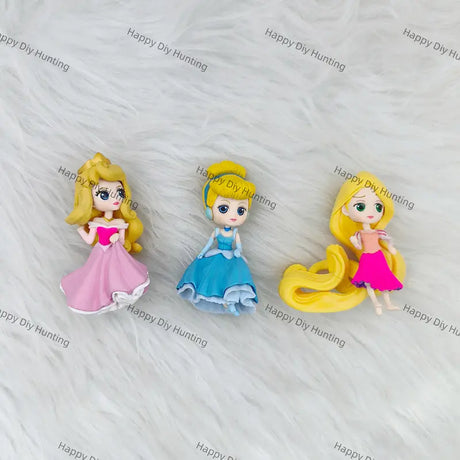 PVC Elegant Fairy Tale Lady Pen Top for Handmade Craft Decoration