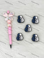 Handmade Beadable Pen with Bold Women Quote Silicone Beads